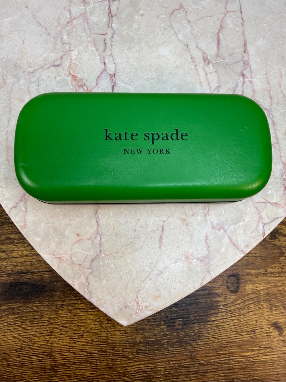 kate spade Green Hard Shell Eyewear Case
